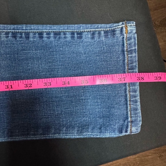 Stylish Blue Denim Jeans with Patchwork - Picture 5 of 10